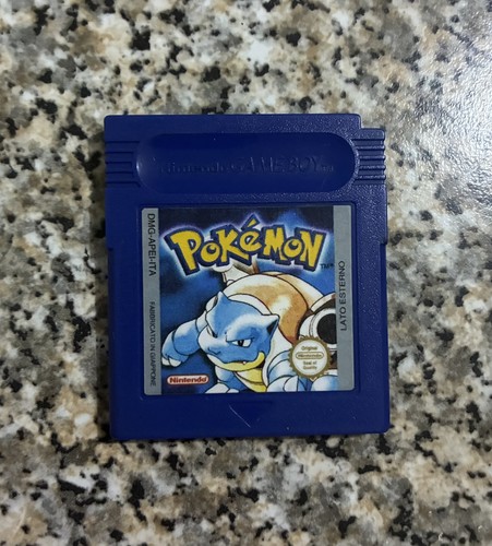 Pokemon blu game boy - game,