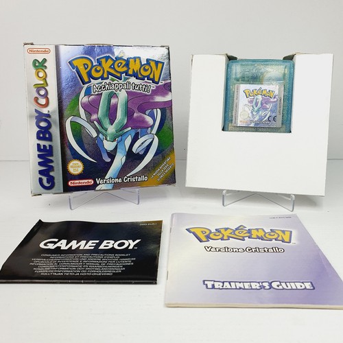 Pokémon cristallo nintendo - pokémon,