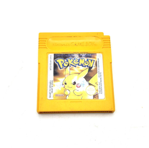 Pokemon giallo nintendo game - giallo,