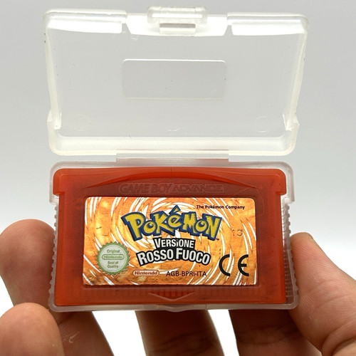 Cartuccia pokemon rosso fuoco - pokemon,