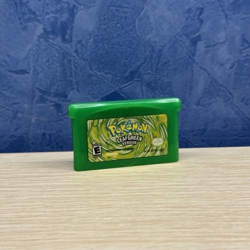 Pokemon leaf green version - green, gba