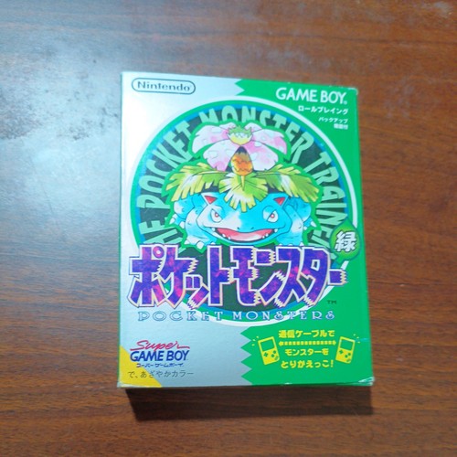 Pokémon green - pokémon, (jp)