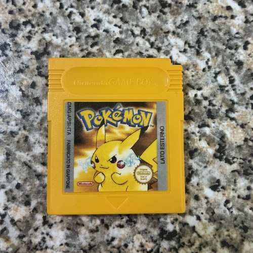 Pokémon giallo game boy - game,