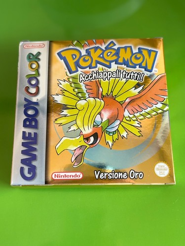 Scatola manuali pokemon oro - manuali,