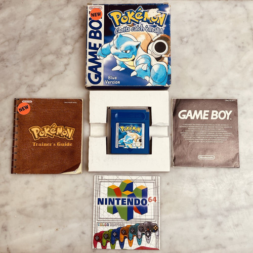 Pokemon blu inglese gioco - blu,