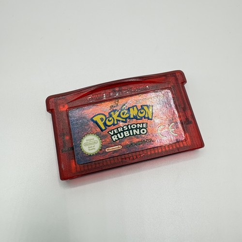 Pokemon rubino gameboy advance - gameboy,