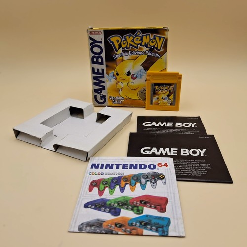 Pokémon versione gialla - pokémon, game