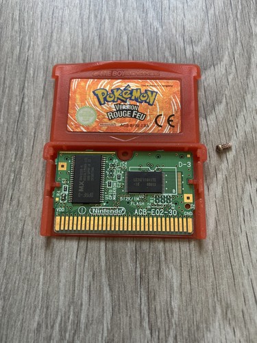 Pokemon rouge feu gameboy - pokemon,