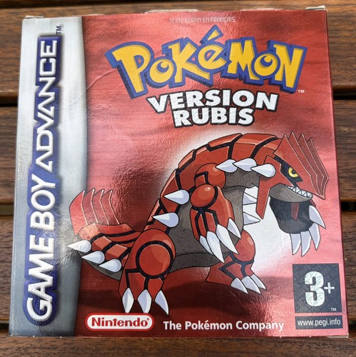 Pokémon version rubis gba - version,