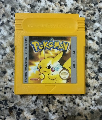 Pokémon giallo game - giallo, boy